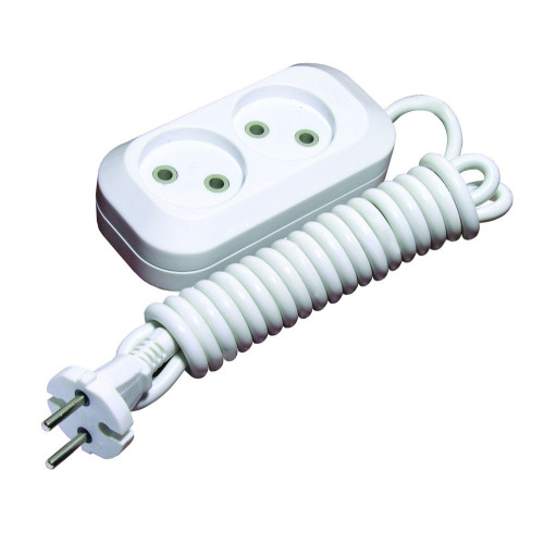 Удлинитель SVITTEX с двухместной розеткой 3 м SV-009-3