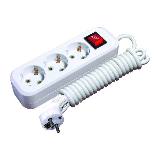 Удлинитель SVITTEX с трехместной розеткой SV-011-2