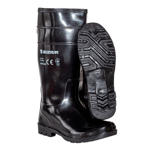 Сапоги резиновые рабочие влагозащитные BALTIMORE BLACK