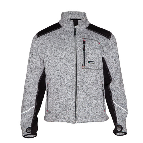 Куртка кардиган рабочая утепленная OXFORD серая