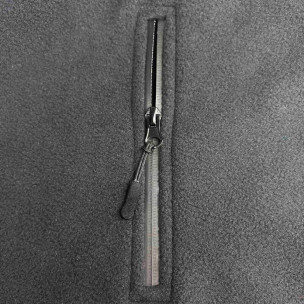 Куртка кардиган рабочая флисовая утеплённая OXFORD II серая