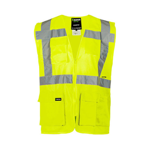 Жилет сигнальний світловідбиваючий COVENTRY лимонний