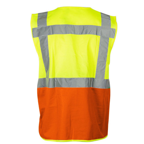 Жилет сигнальний світловідбиваючий COVENTRY лимонно-жовтогарячий
