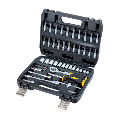 Набір торцевих насадок і біти 1/4" 46шт CrV SIGMA