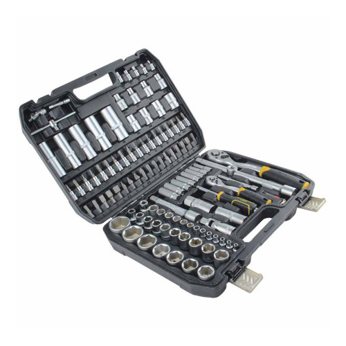 Набір торцевих насадок і біти 1/4" 1/2" 110шт CrV SIGMA