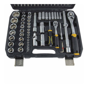 Набір торцевих насадок і біти 1/4" 1/2" 110шт CrV SIGMA