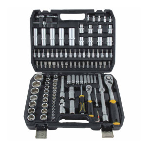 Набор насадок торцевых и биты 1/4" 1/2" 110шт CrV SIGMA