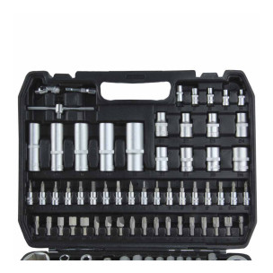 Набір торцевих насадок і біти 1/4" 1/2" 110шт CrV SIGMA