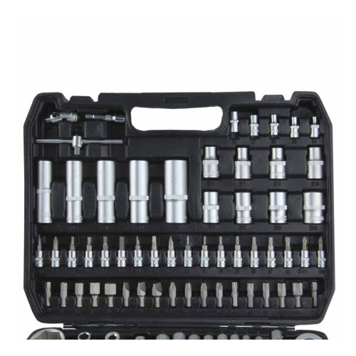 Набір торцевих насадок і біти 1/4" 1/2" 110шт CrV SIGMA