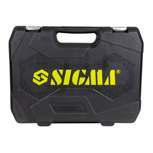 Набір торцевих насадок і біти 1/4" 1/2" 114шт CrV SIGMA