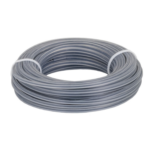 Леска для триммера Ø2.4мм армированный квадрат 15м MASTERTOOL – 19-1324