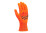Робочі рукавички DOLONI 4111 ДКГ помаранчева з 2х стороннім чорним ПВХ АВТО