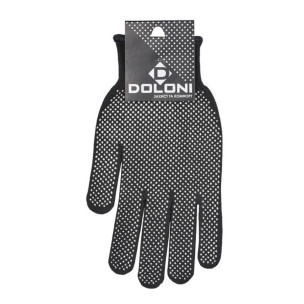 Перчатки рабочие DOLONI 4410 чёрные нейлоновые