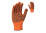 Рабочие перчатки DOLONI 4470 трикотажные оранжевые с 2-х сторон пвх Универсал PROFI 10 класс