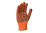 Рабочие перчатки DOLONI 4470 трикотажные оранжевые с 2-х сторон пвх Универсал PROFI 10 класс