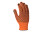 Рабочие перчатки DOLONI 4470 трикотажные оранжевые с 2-х сторон пвх Универсал PROFI 10 класс