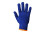 Рабочие перчатки Корона синие с рисунком ПВХ