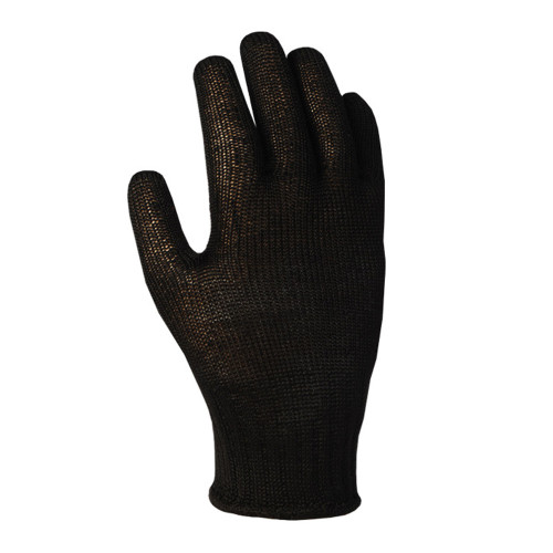 Робочі рукавички DOLONI 711 чорні ПВХ рубіновий візерунок