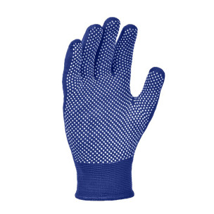 Рукавичка нейлон тонка синя