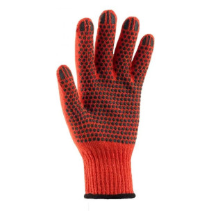 Робочі рукавички OSNOVA з крапкою ПВХ щільні