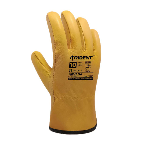 Робочі рукавички TRIDENT Nevada 3310 з гладкої шкіри