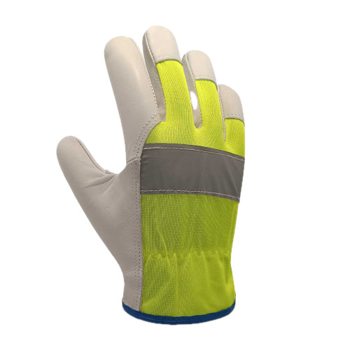 Робочі рукавички TRIDENT 7710 шкіряні комбіновані