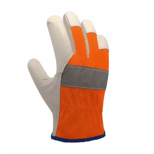 Робочі рукавички TRIDENT 7810 шкіряні комбіновані