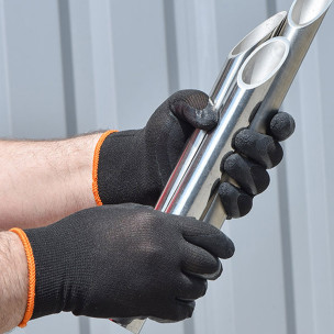 Рукавички DOLONI 4189 трикотажні з латексним покриттям