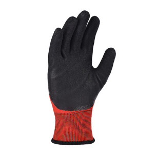 Рукавички DOLONI 4193 трикотажні з латексним покриттям, неповна облива