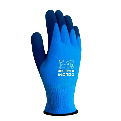 Рабочие перчатки DOLONI 4515 утепленные с полным латексным покрытием