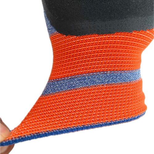 Робочі рукавички зі спіненим латексним покриттям р.8