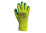 Робочі рукавички стрейчові з латексним покриттям зелені