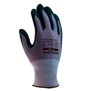 Робочі рукавички DOLONI 4534 спінений нітрил розмір 8 Робочі рукавички DOLONI 4534 спінений нітрил розмір 8