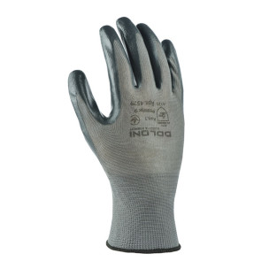 Рабочие перчатки DOLONI 4579 трикотажные с нитриловым покрытием неполный облив