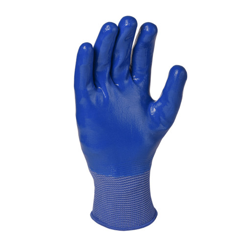 Робочі рукавички DOLONI 4581 трикотажні з нітриловим покриттям