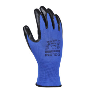 Рабочие перчатки DOLONI 4590 D-OIL с нитриловым обливом размер 10