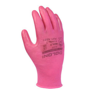 Рабочие перчатки DOLONI 4591 D-OIL рабочие с нитриловым обливом размер 7 (S)