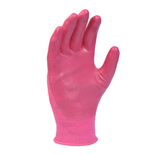 Робочі рукавички DOLONI 4591 D-OIL робітники з нітрильною обливою розмір 7 (S)