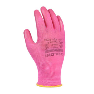 Рабочие перчатки DOLONI 4592 D-OIL с нитриловым обливом размер 8