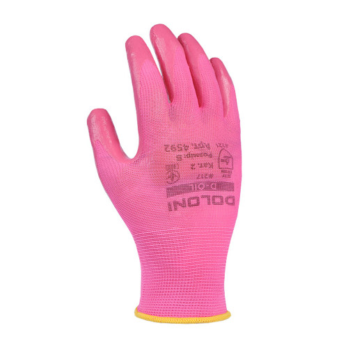 Робочі рукавички DOLONI 4592 D-OIL з нітрильною обливою розмір 8