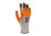 Робочі поліестерові рукавички з нітриловим покриттям Trident Orange