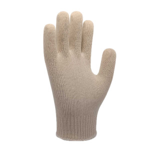 Перчатки трикотажные белые без ПВХ п-во Украина