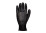 Рукавички робочі чорні трикотажні з PU покриттям SIZAM MicroFlex / CW р. 11