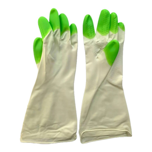 Перчатки хозяйственные латексные Дельфин р. M