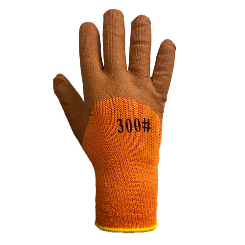 Рукавички робочі зимові покриті латексом легкі