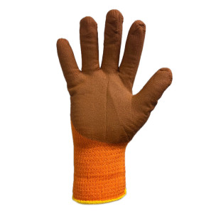 Рукавички робочі зимові покриті латексом легкі