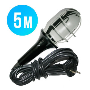 Лампа перенесення з вимикачем на корпусі 5 м