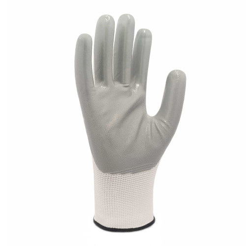 Рабочие перчатки Trident полиэстеровые с нитриловым покрытием р.9