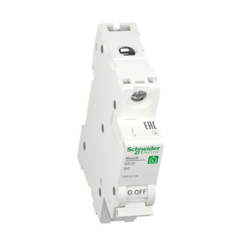 Автоматический выключатель 6A Schneider Electric RESI9 B1р