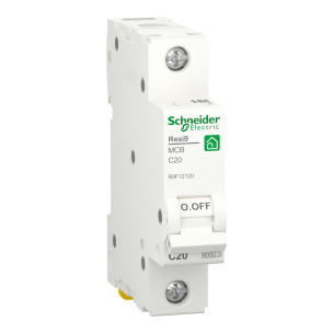 Автоматический выключатель 20A Schneider Electric RESI9 C1р